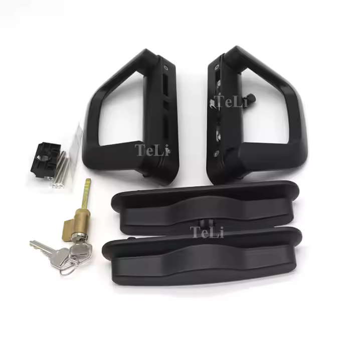 double butterfly sliding door handle